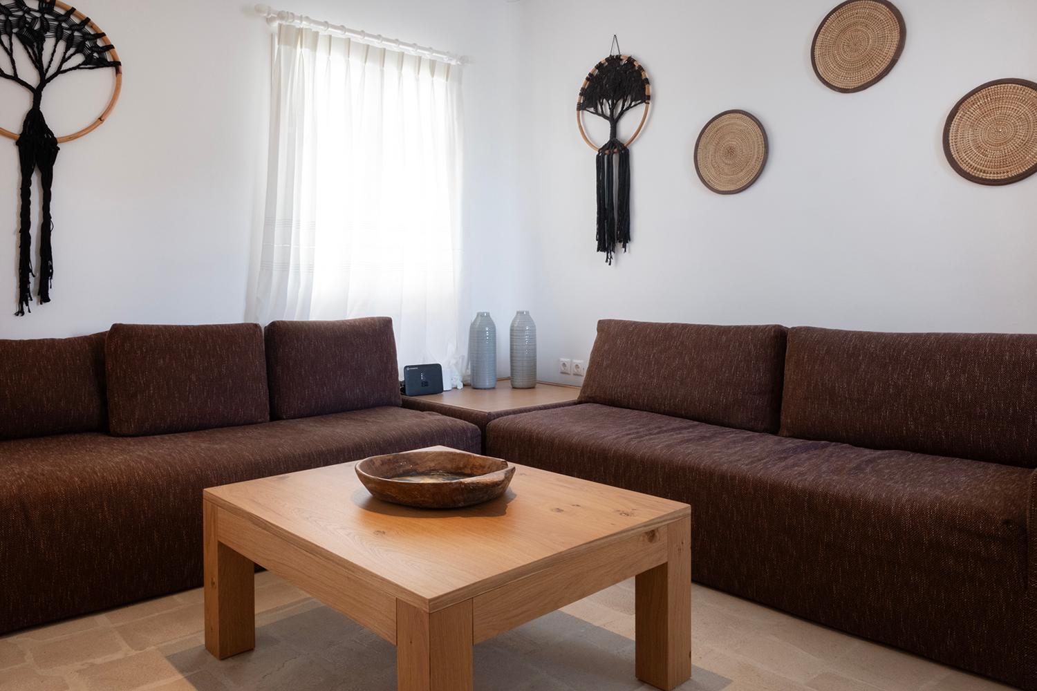Mykonian Style W Shared Pool Houses & Nighttime Security Guard 오르노스 외부 사진