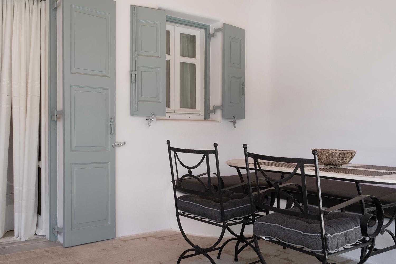Mykonian Style W Shared Pool Houses & Nighttime Security Guard 오르노스 외부 사진
