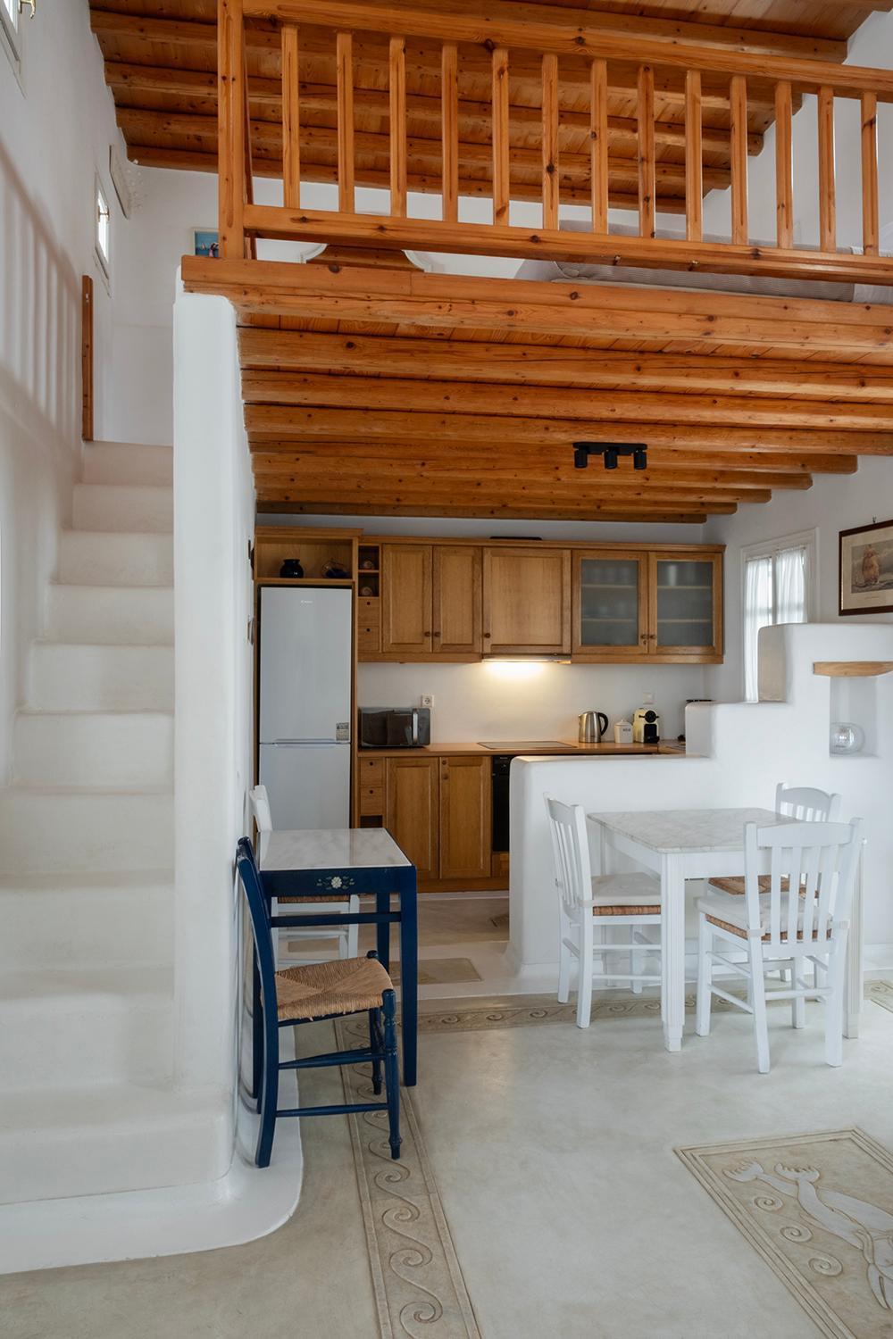 Mykonian Style W Shared Pool Houses & Nighttime Security Guard 오르노스 외부 사진